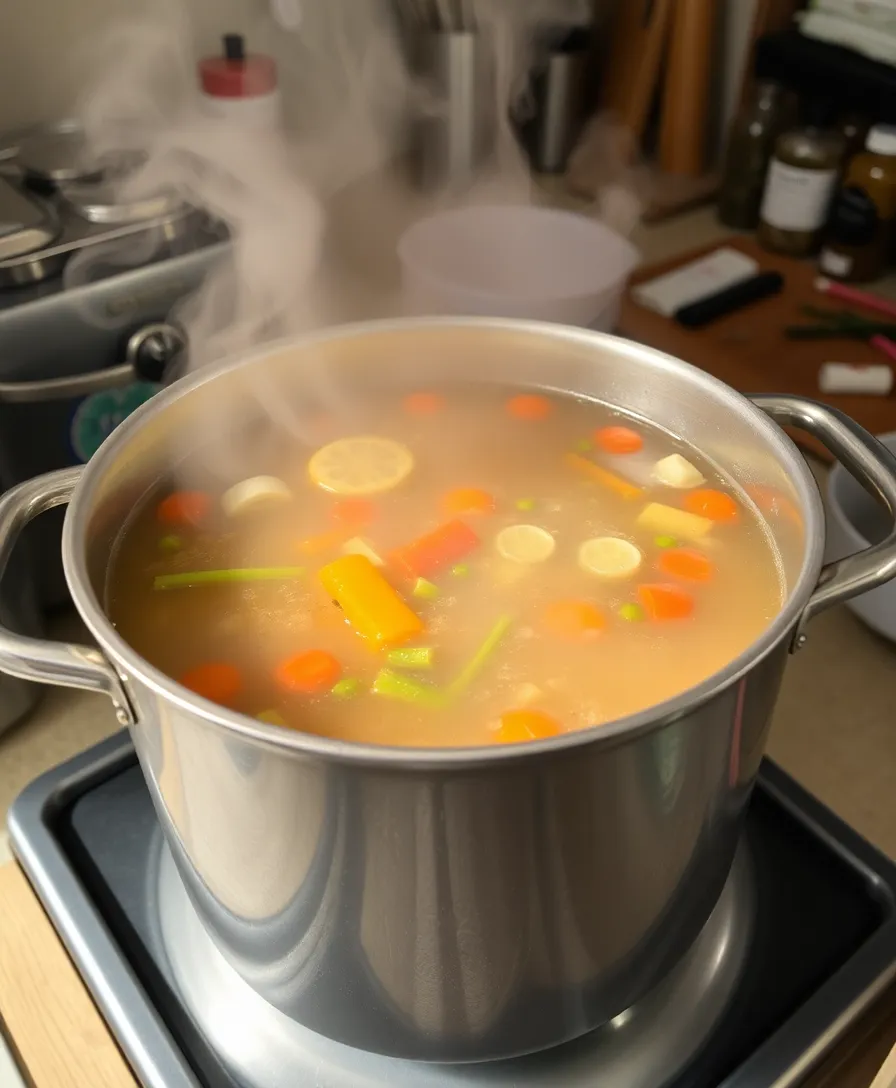The Classic Chicken Noodle Soup Recipe Everyone Should Know (Perfect for a Rainy Day!) - Creating a Flavorful Broth: The Key to Comfort