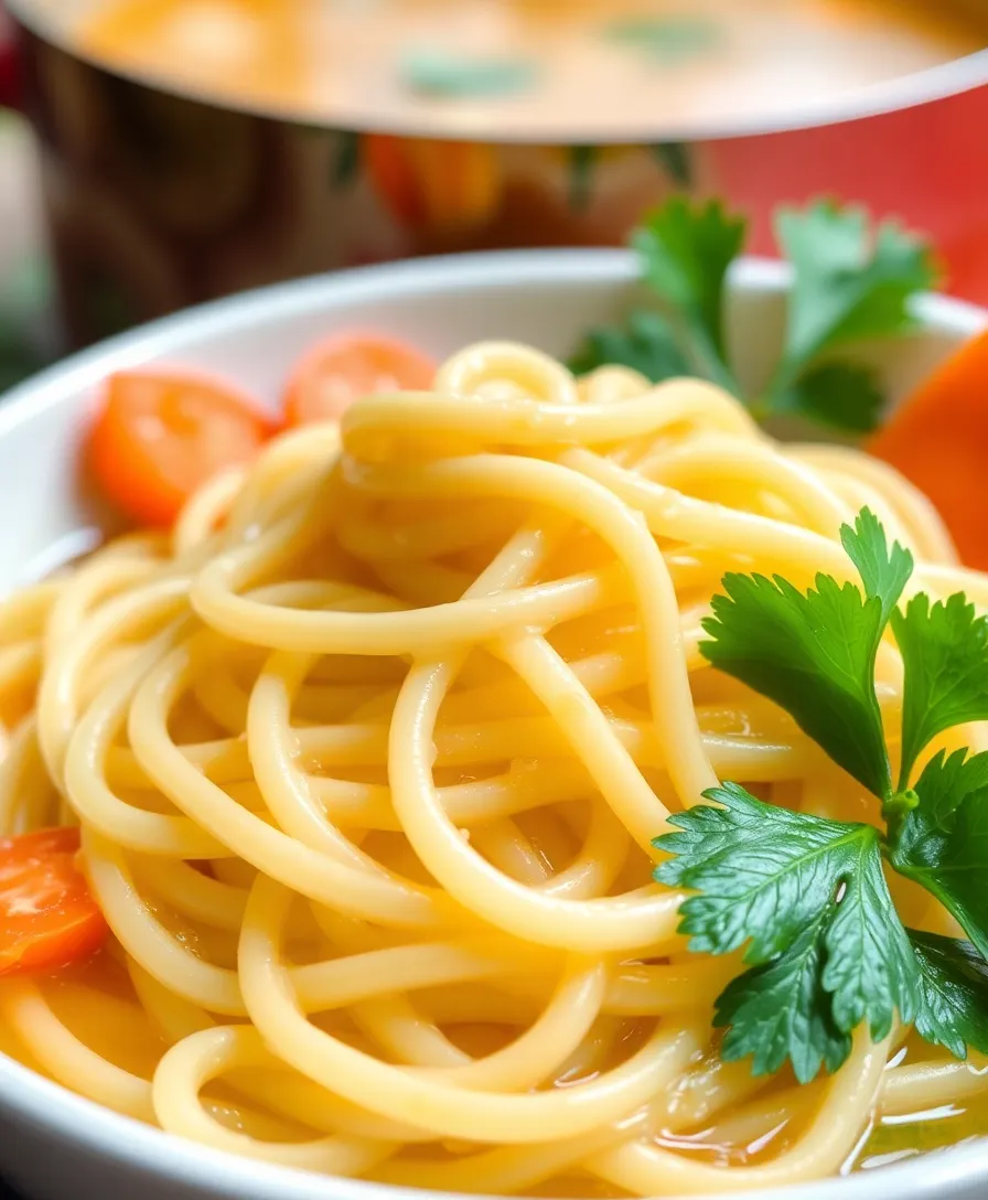 The Classic Chicken Noodle Soup Recipe Everyone Should Know (Perfect for a Rainy Day!) - Noodles: The Cozy Carrying Vessel