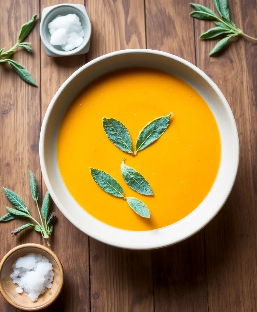 Butternut Squash Soup: Your Ultimate Guide to Creamy Comfort! - 4. Butternut Squash Soup with Sage