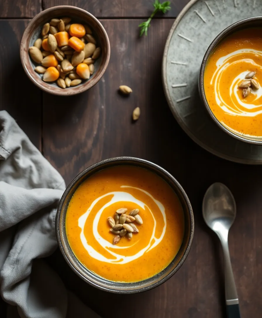 Butternut Squash Soup: Your Ultimate Guide to Creamy Comfort! - 10. Butternut Squash Soup with Toasted Seeds