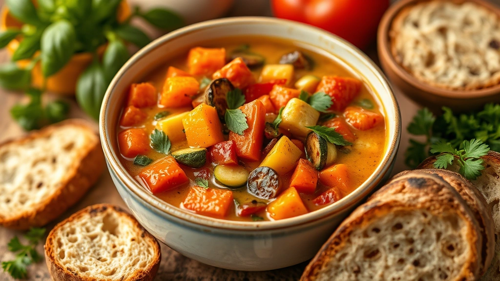 Roasted Vegetable Soup Recipe: Nutritious, Flavorful, and Easy to Make