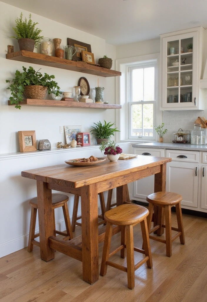 21 Coastal Kitchen Ideas That'll Make You Feel Like You're on Vacation Every Day! - 4. Natural Wood Elements