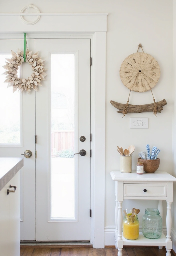 21 Coastal Kitchen Ideas That'll Make You Feel Like You're on Vacation Every Day! - 21. DIY Coastal Crafts