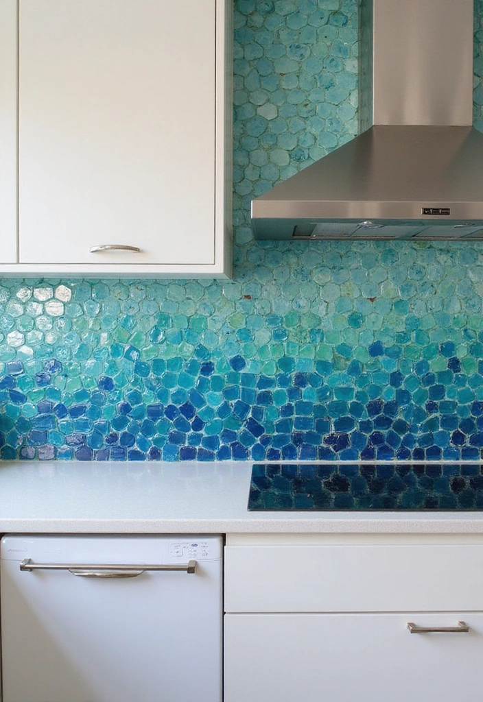 21 Coastal Kitchen Ideas That'll Make You Feel Like You're on Vacation Every Day! - 14. Unique Backsplashes